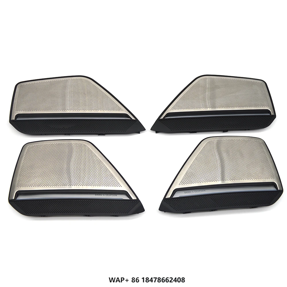 

30 Colours LED Metal B&O Speaker Decorative Cover for A6 A7 C8 2019-2025 Car Door Horn Trim Panel Interior Ambient Lights