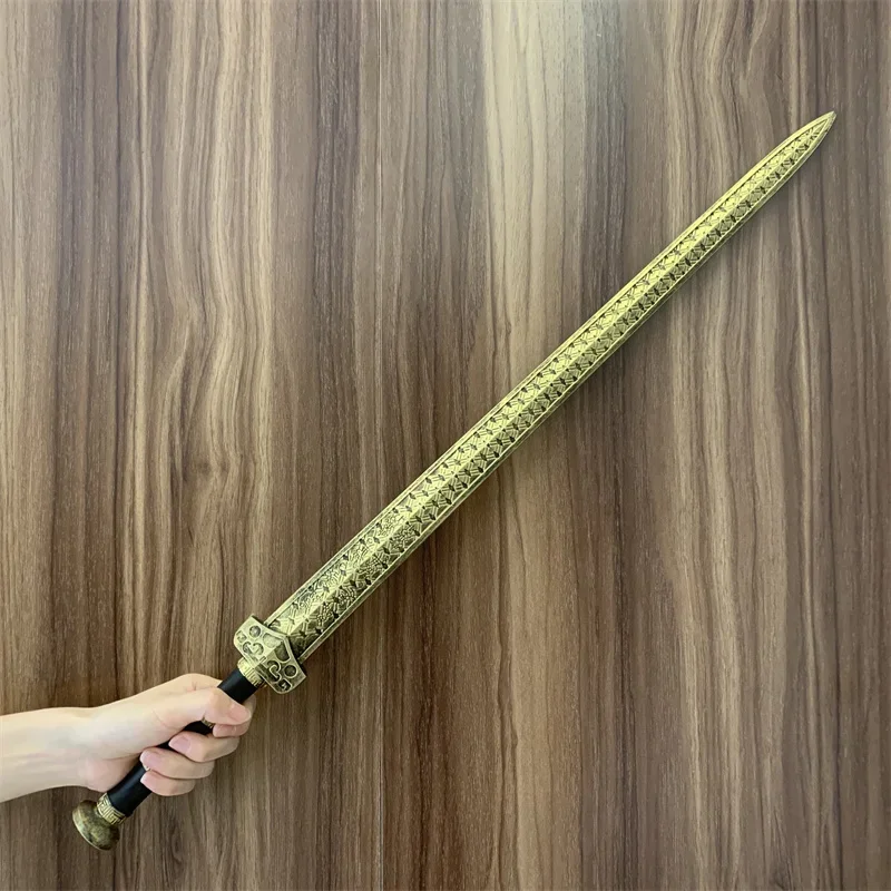 中国の金龍鞘ナイフ明王朝の剣守護武器ロールプレイングモデル男の子の