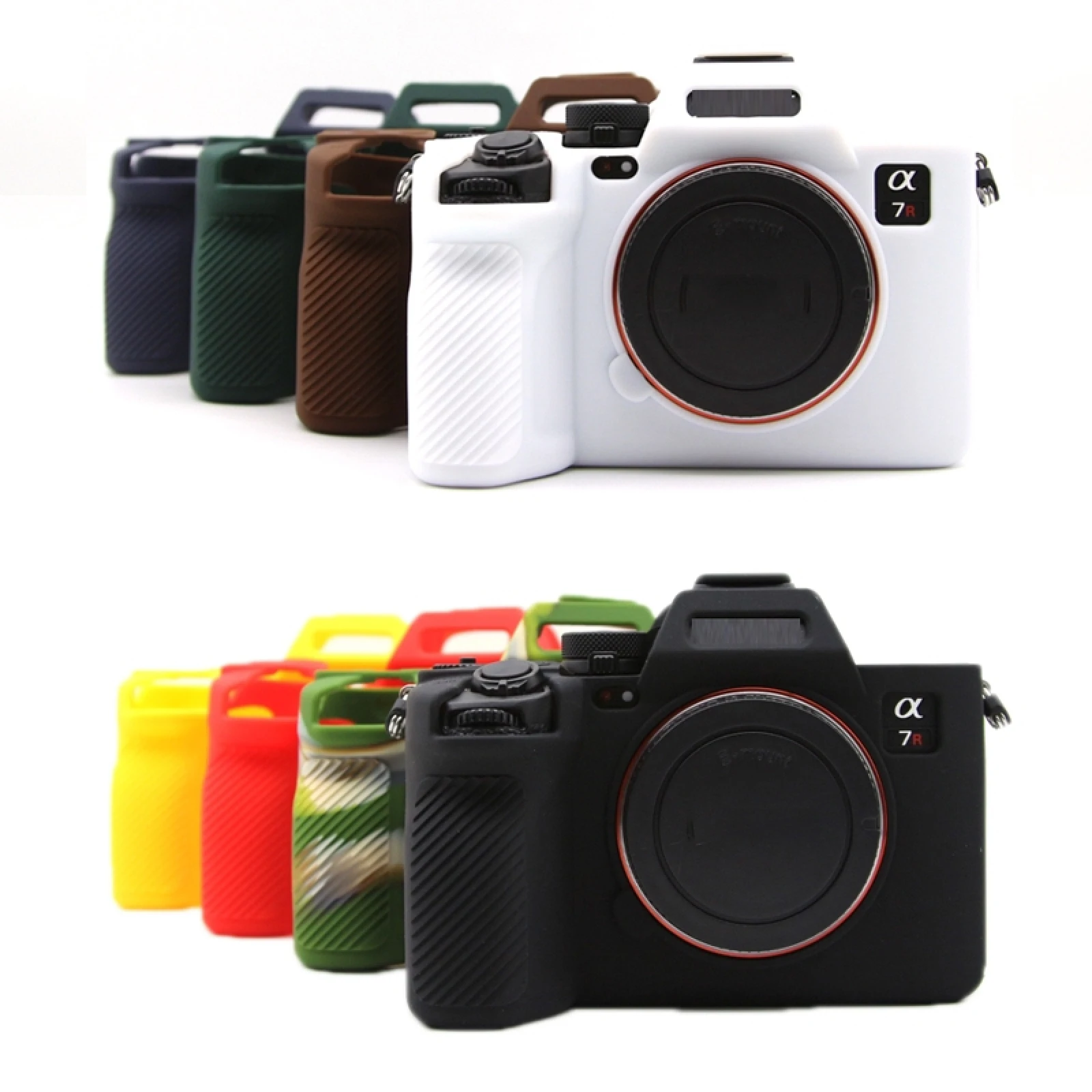 For Sony A7RV Mirrorless Camera Protective Silicone Case