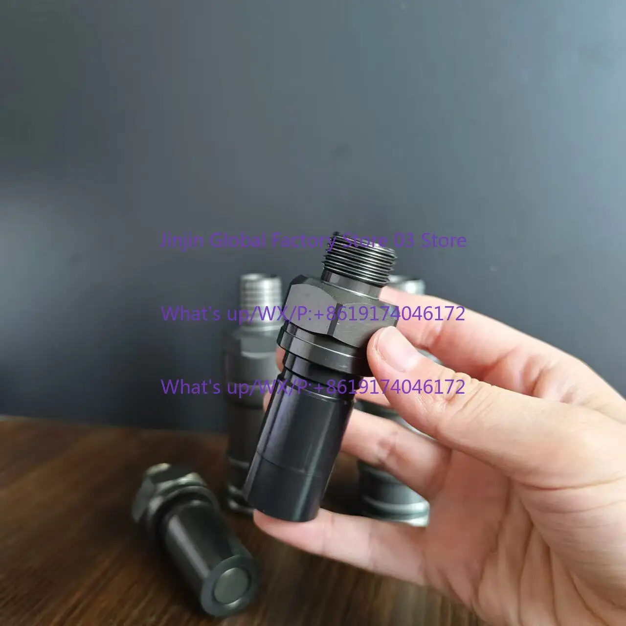 1PCS CEJN5876275 Flat aluminum alloy connector UQD stainless steel blind plug quick connector, liquid-cooled quick connector