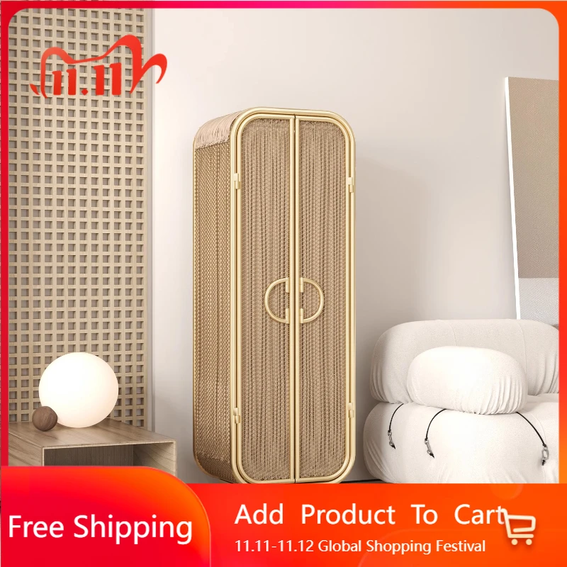 

Partitions Living Room Wardrobe Organizer Metal Modern Minimalist Wardrobe Storage Clothes Guarda Roupa Lounge Suite Furniture