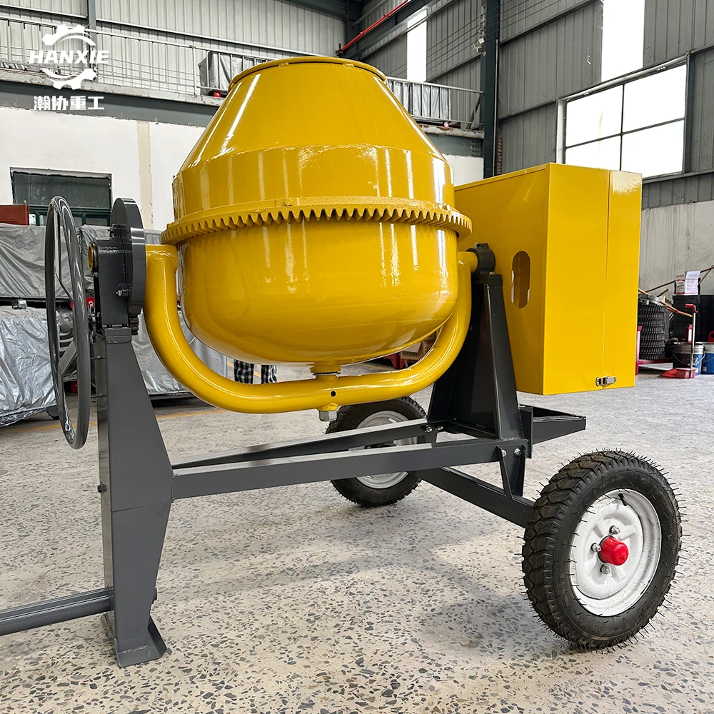 Mezcladora de Cemento y Concreto Portátil Todoterreno con Productividad de 4~5 M³/h y Buen Servicio de Garantía
