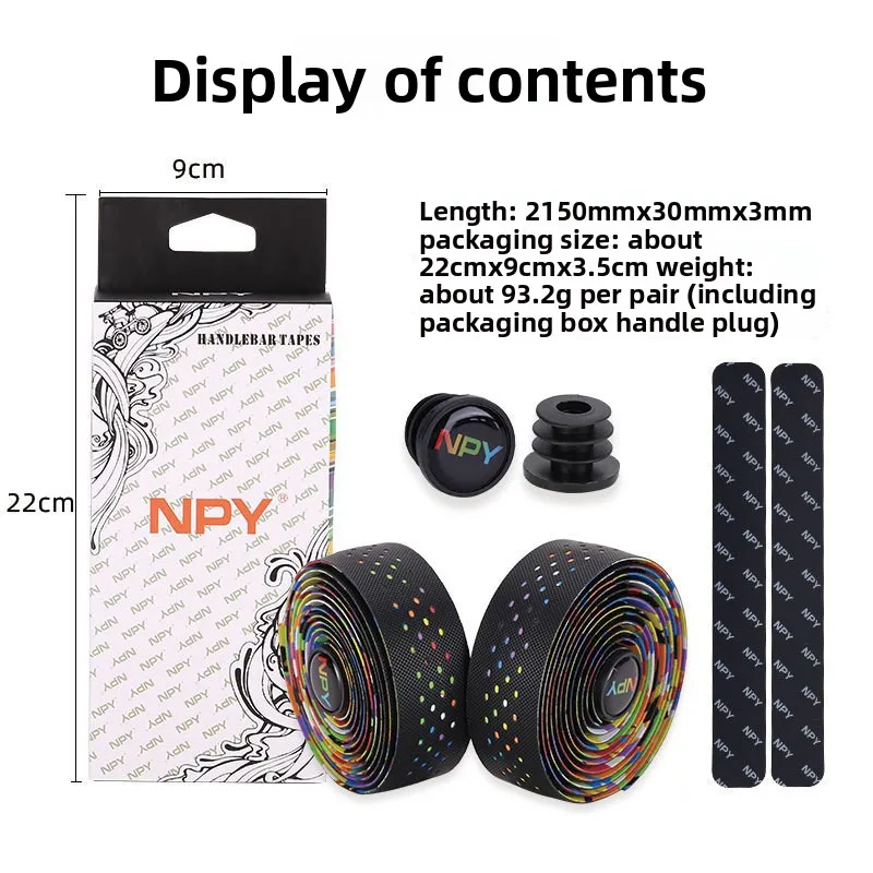 

Shock - Absorbing Comfortable Road Bike Handlebar Tape - Anti - Slip Bicycle Handle Wrap