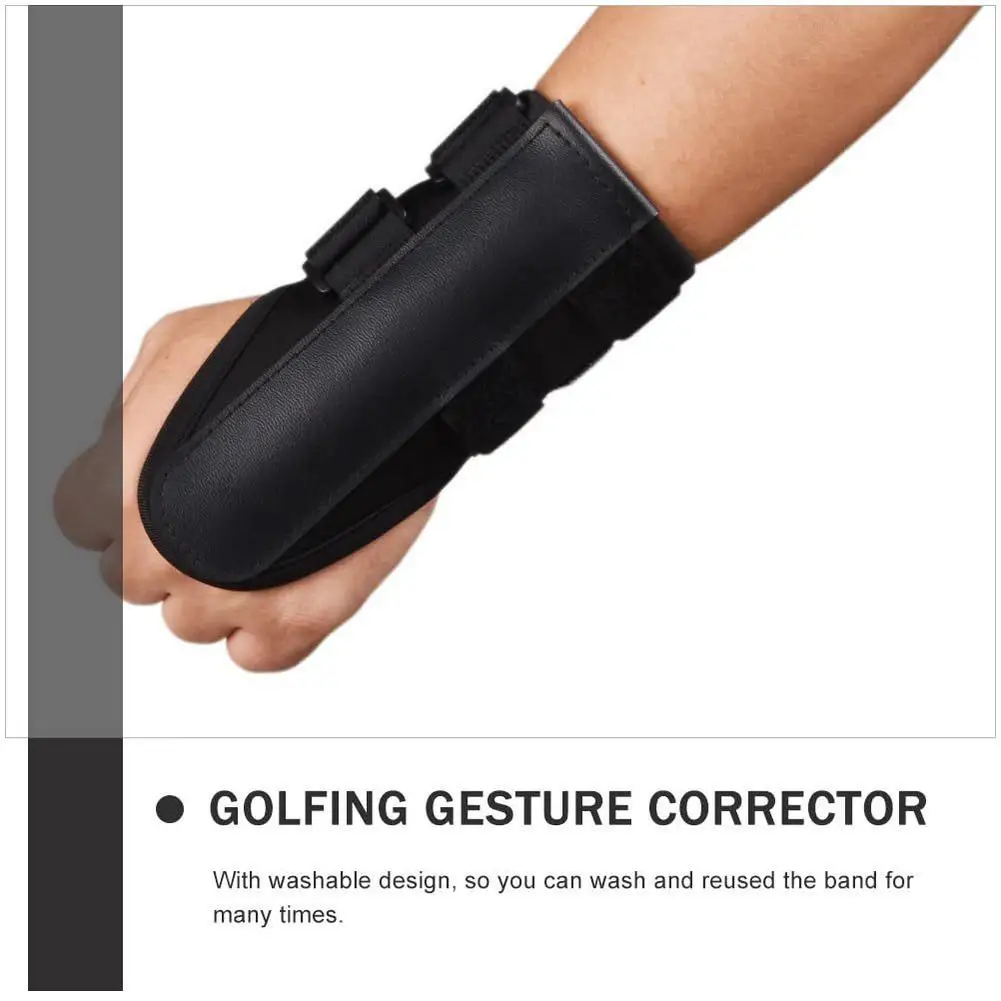 Golf Wrist Hinge Fixer Trainer, Swing Correction Aid for Beginners, Locking Brace for Consistent Swing & Posture