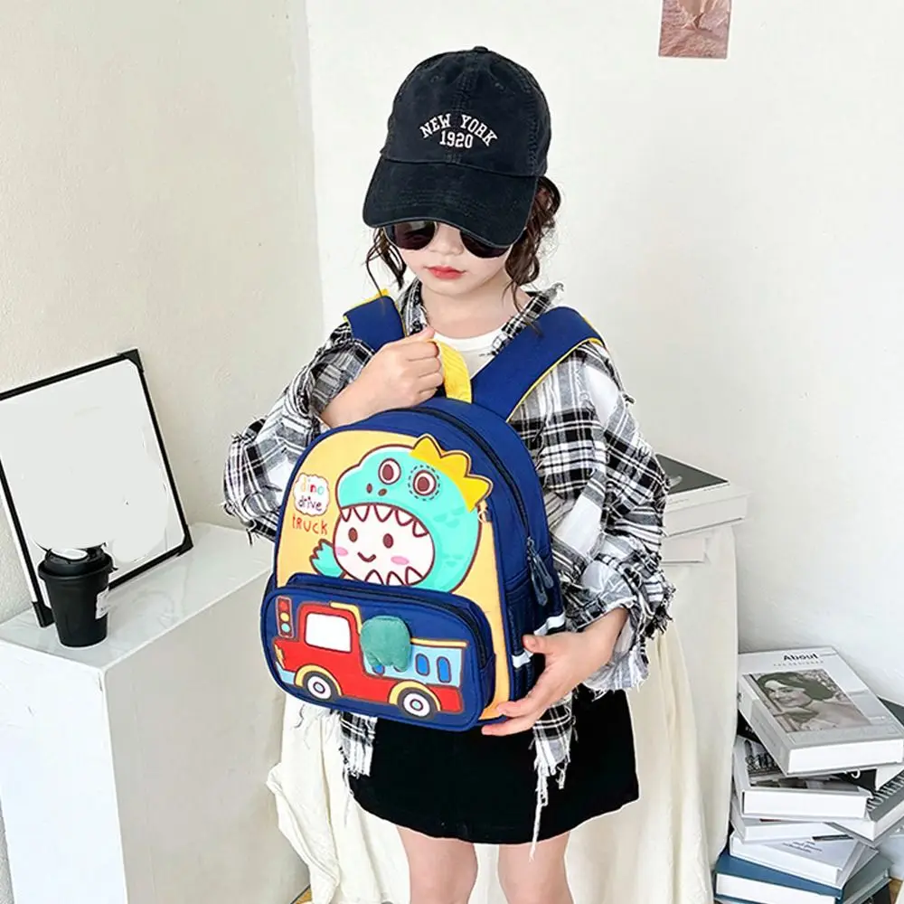 

Fashion Cute Cartoon Backpack Rabbit Dinosaur Large Capacity Students Bag Portable Lightweight Shoulder Bag for Kindergarten