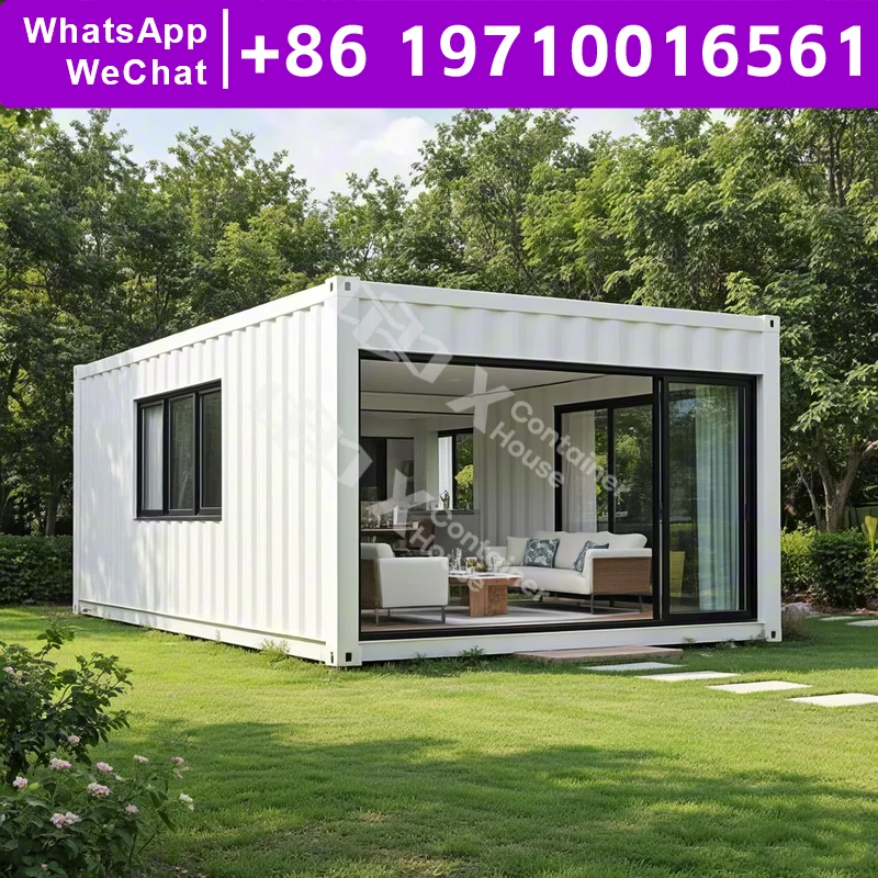 

Flat Pack House Fashionable Tiny Home Portable Modern Prefab Container Living Space with Insulation Energy System China DIY