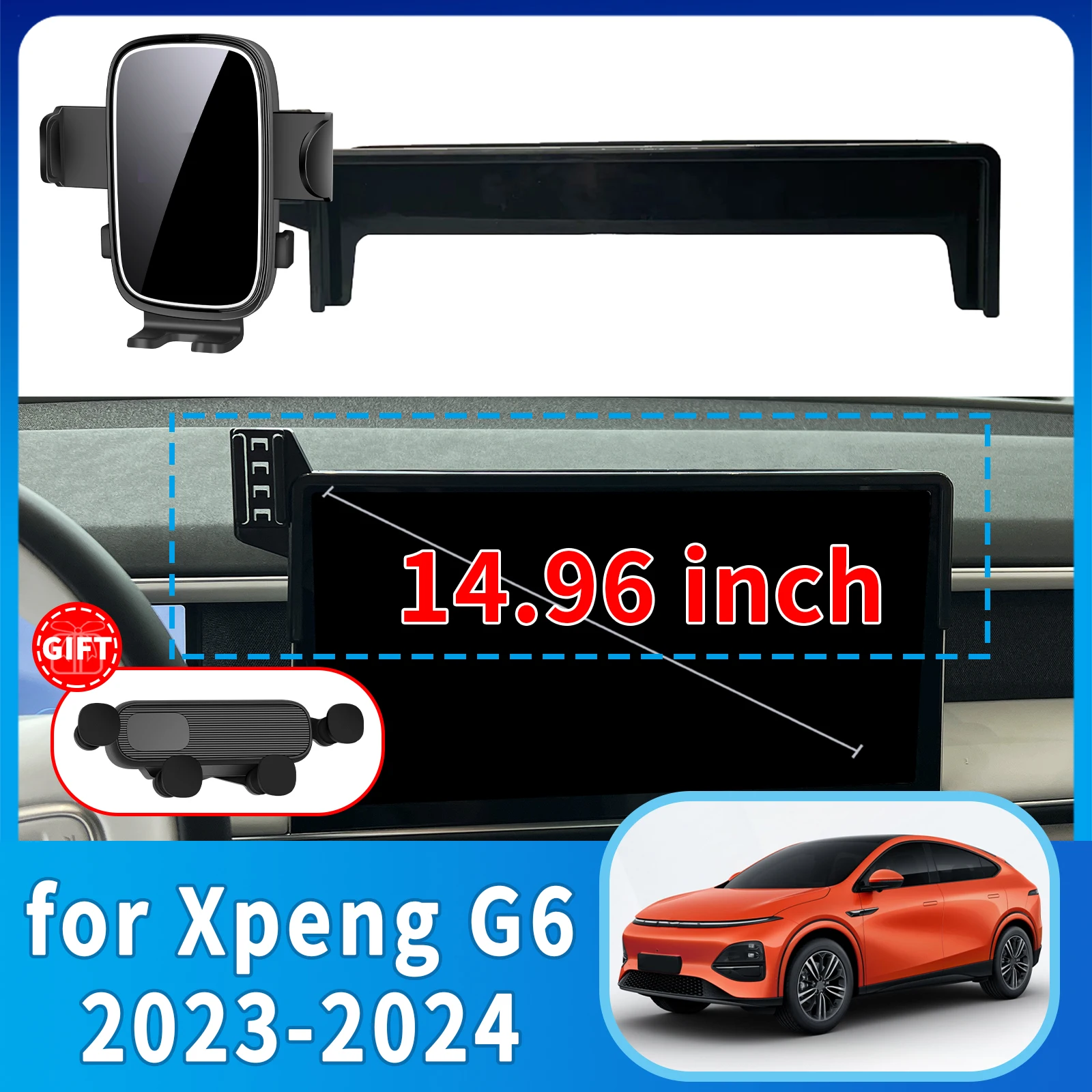 

fit for Xpeng G6 2023 2024 Phone Holder, Dashboard Screen Mount Bracket Easy Installation​​ Car accessoires