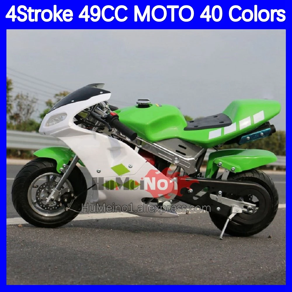 

4-Stroke 49CC Superbike Mini Motorcycle Mountain Gasoline Scooter Small Buggy ATV Street Moto Bike Adult Child Racing Motorbike