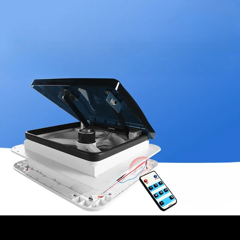 11\'\'ce Manual Control Caravan Modification Accessories Roof Camper Vented 12V Fan Camper Window Leisure Vehicle