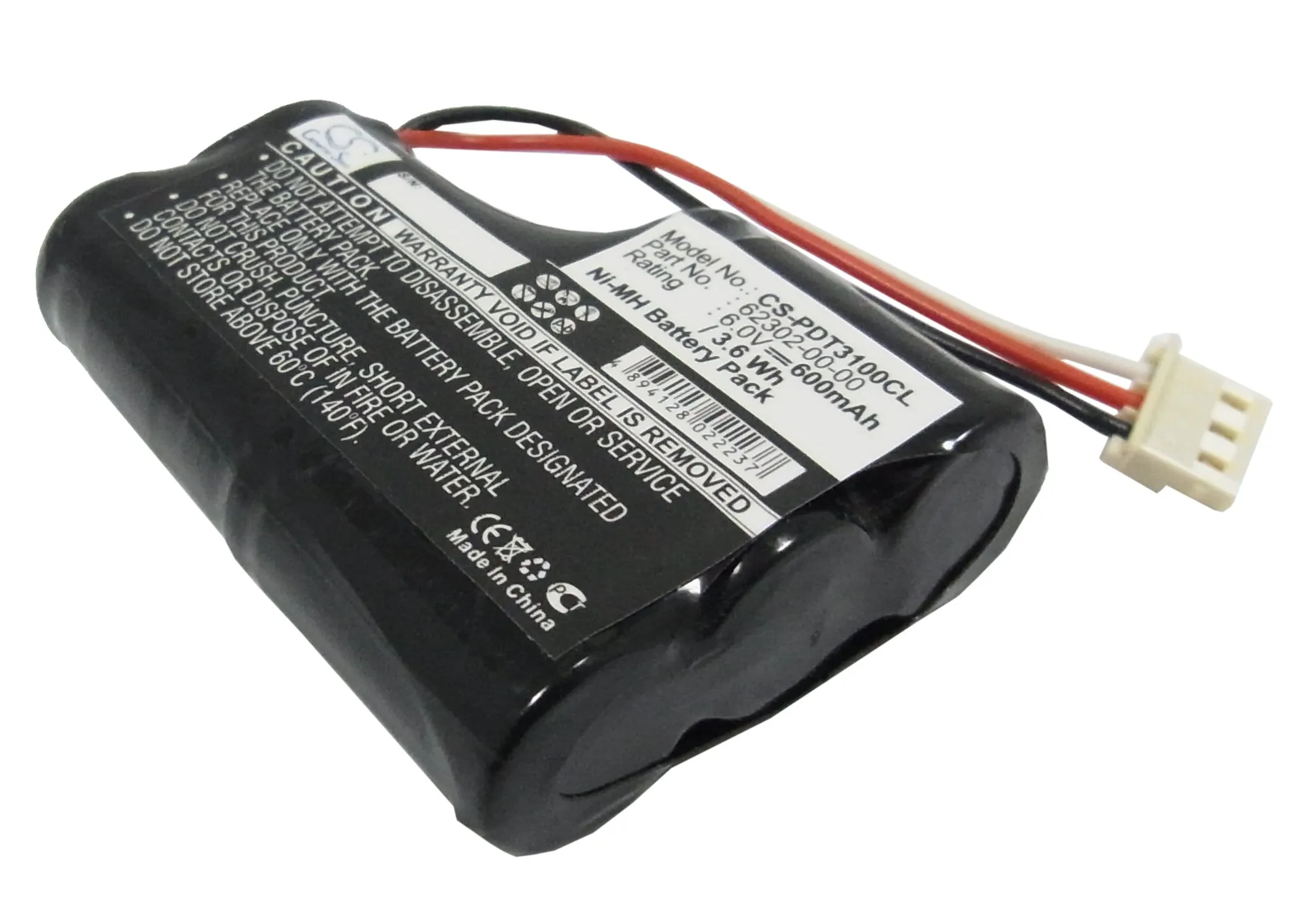 1100mAh Battery for Symbol Barcode Scanner PDT 3100, PDT 3110, PDT 3120, PDT 3140