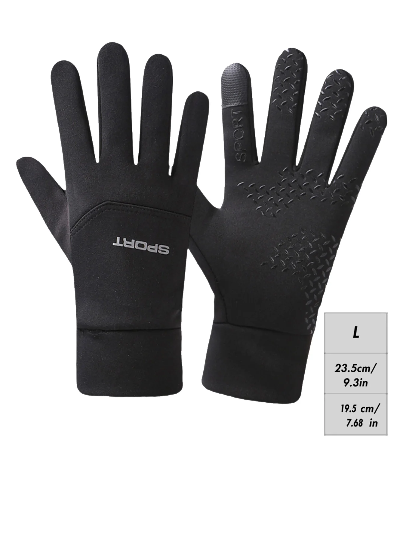 Wasserdichte Touchscreen-Handschuhe, rutschfest, reflektierendes Design, warme Unisex-Outdoor-Fahrradhandschuhe für Männer und Frauen – Detail 6