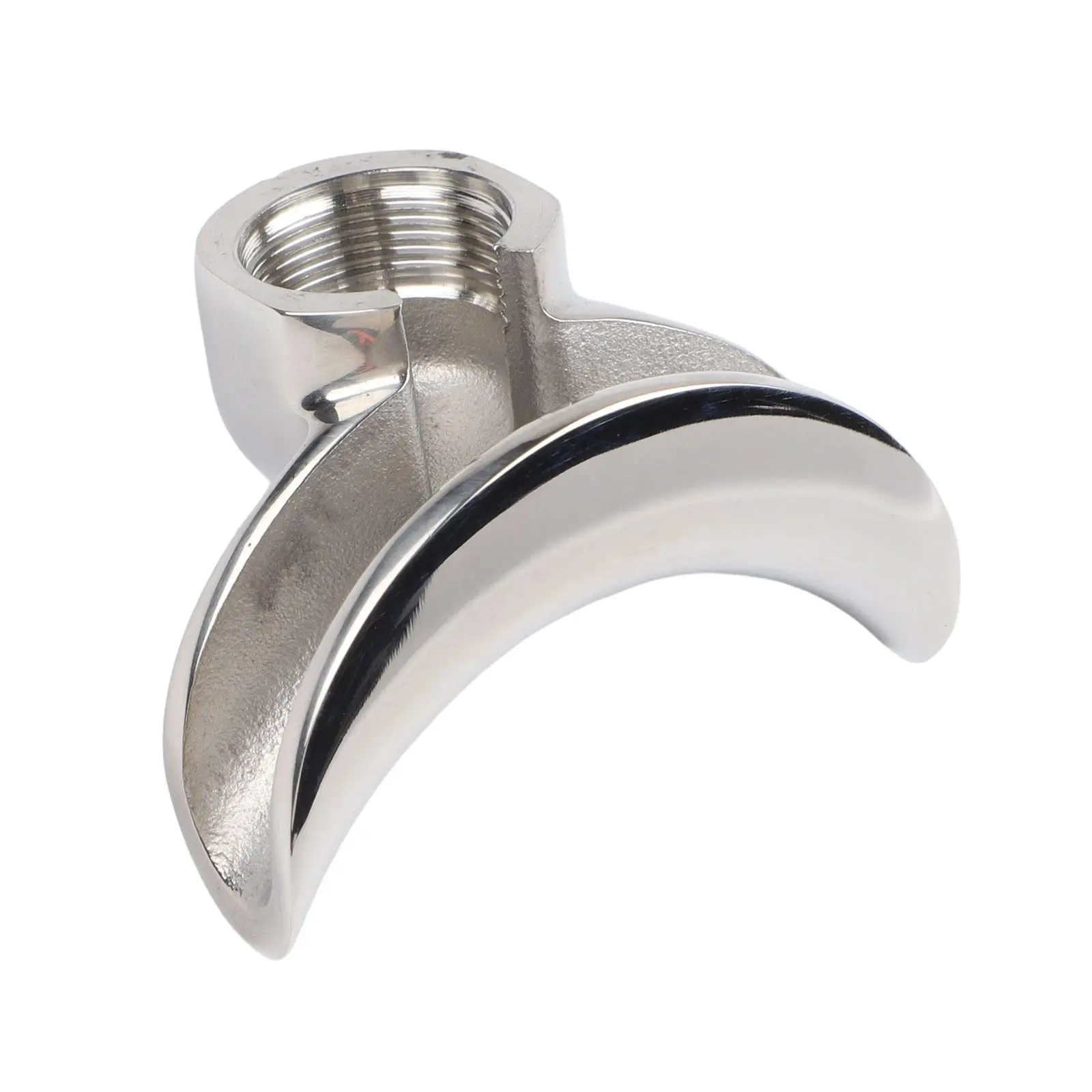 

Stainless Steel Portafilter Spout For E61 Single Double Espresso Machines 58mm Even Water Distribution Easy Clean Coffee Parts