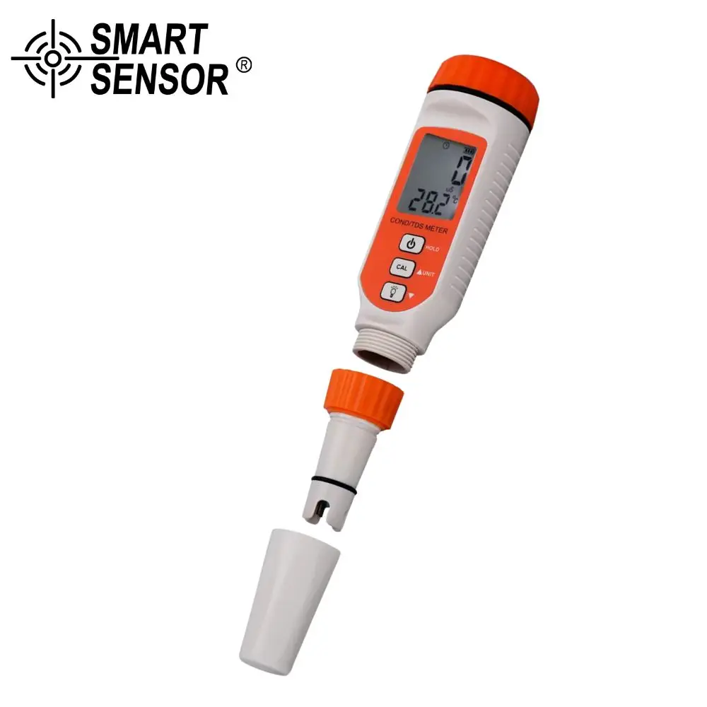 Professional Digital Water Quality Meter Conductivity Analyzer Total Dissolved Solid TDS/COND TEMP Temperature Detector AR8011