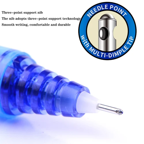 Imagen 2 del producto Bolígrafo de Gel Pilot V5 de Japón, bolígrafo líquido recto, BX-V5, tinta de secado rápido de gran capacidad, punta de aguja de 0,5mm, papelería escolar, 1 Uds.