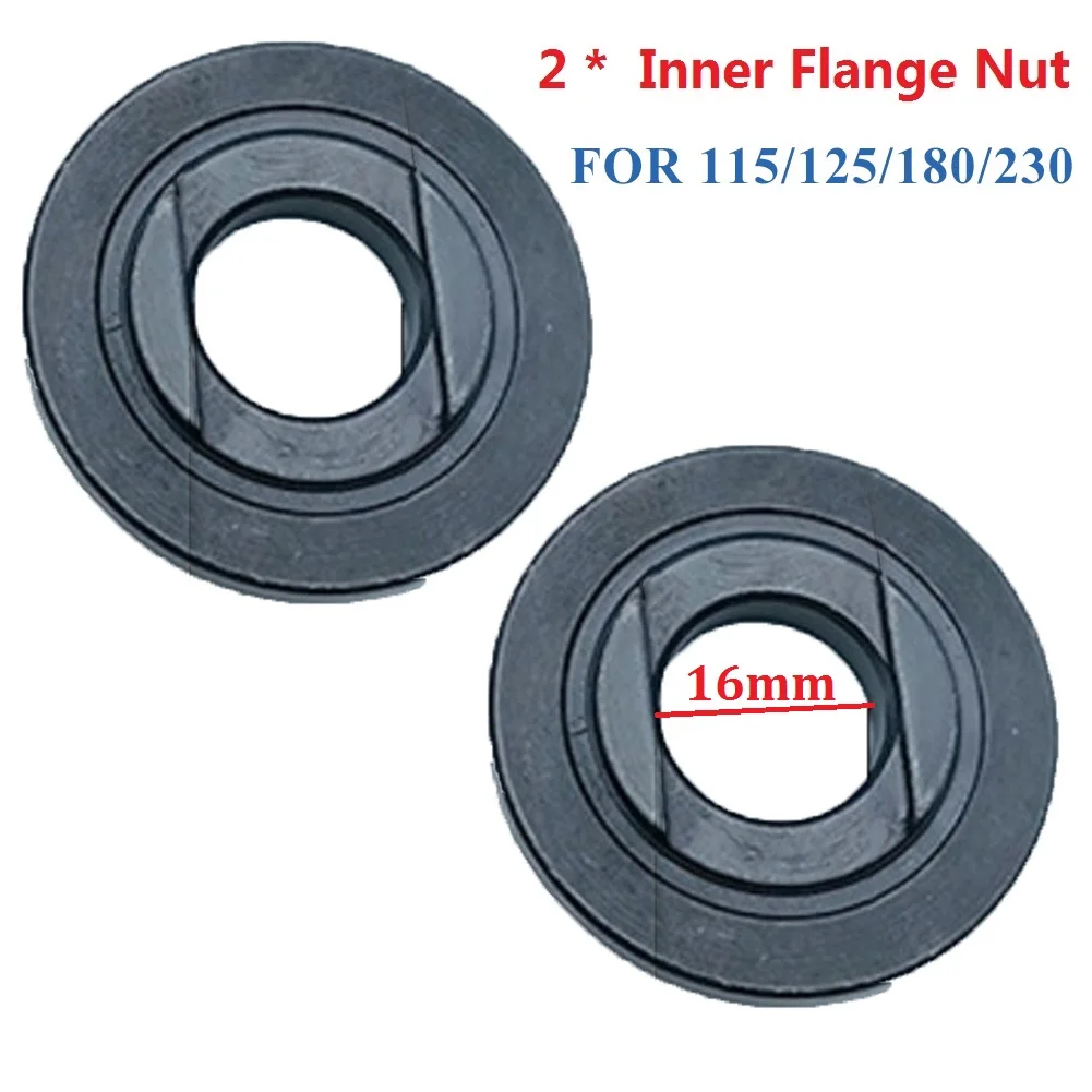 16mm Thread Angle Grinder Inner Flange Nut Set Tool Power Replacement For 115/125/150/180/230 Angle Grinder For Bosch.