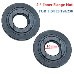 16mm Thread Angle Grinder Inner Flange Nut Set Tool Power Replacement For 115/125/150/180/230 Angle Grinder For Bosch.