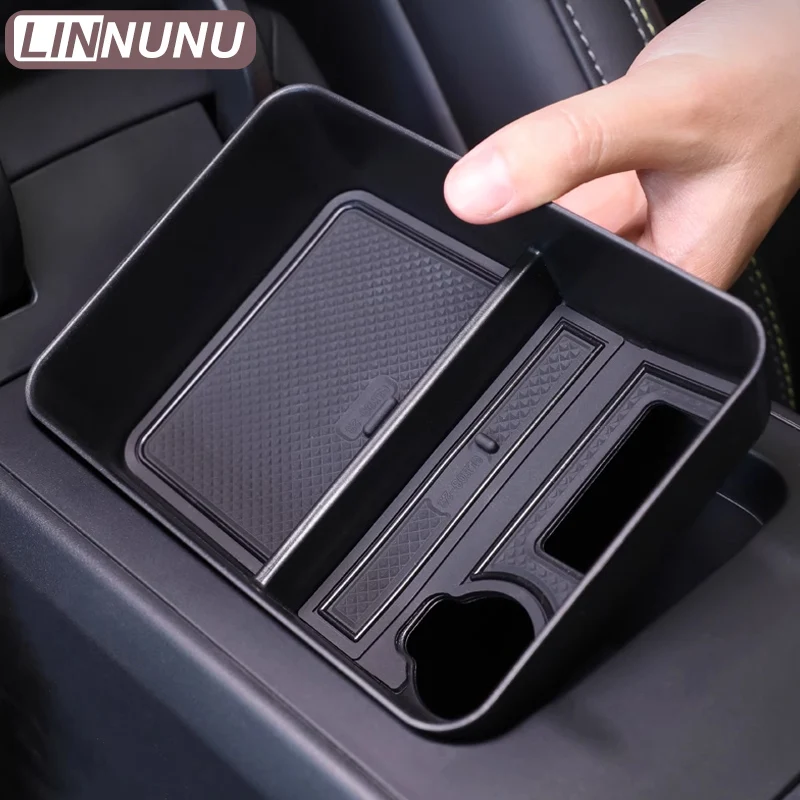 LINNUNU Fit for Lynk&Co 03 Lingke Armrest Organizer Box Auto Central Storage Box Specialized Interior Car Console Accessories