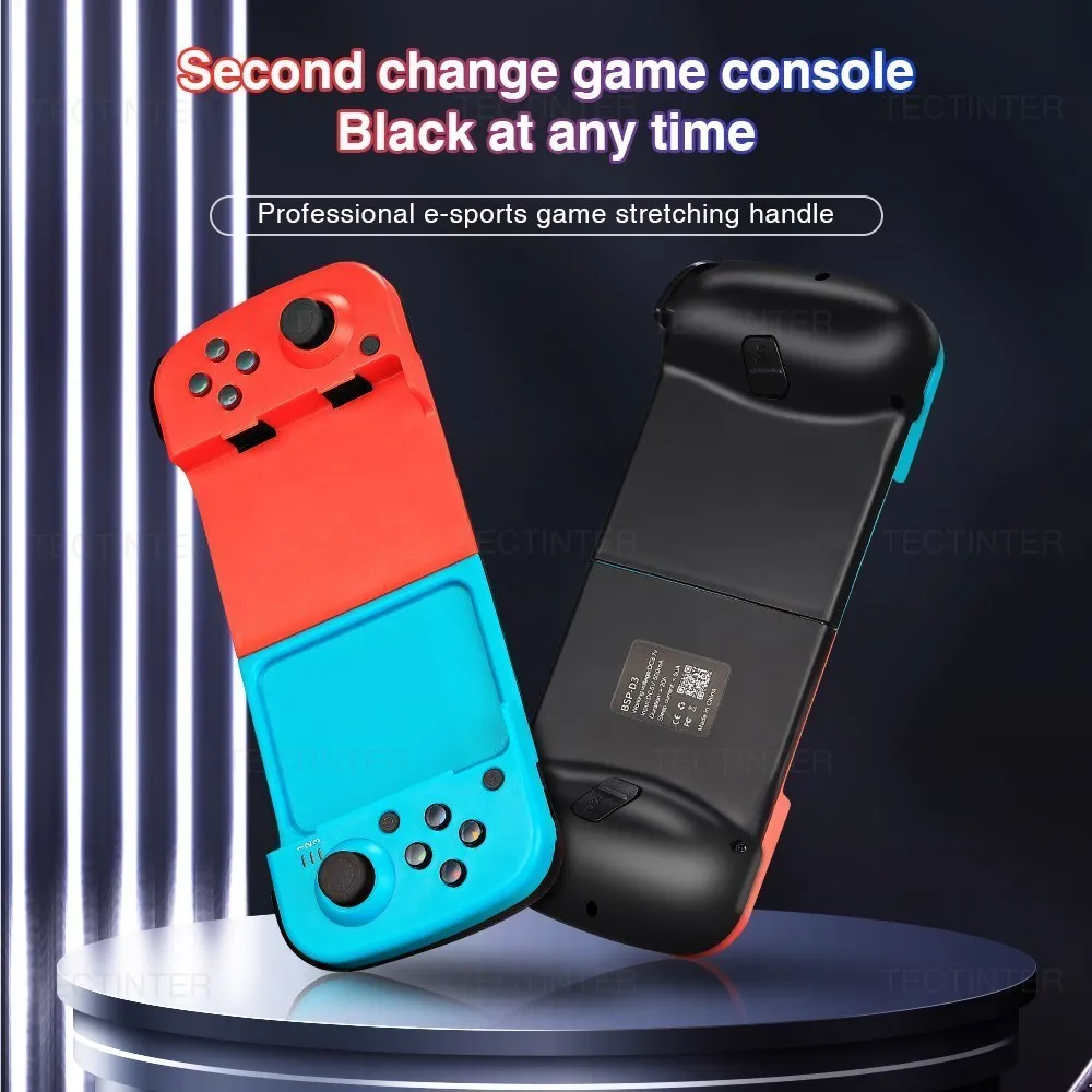 Stretchable Wireless Bluetooth D3 Gamepad For Mobile Phone Android Retractable Gamepad Joystick For PUBG Switch/PS4/PS3/PC/IOS