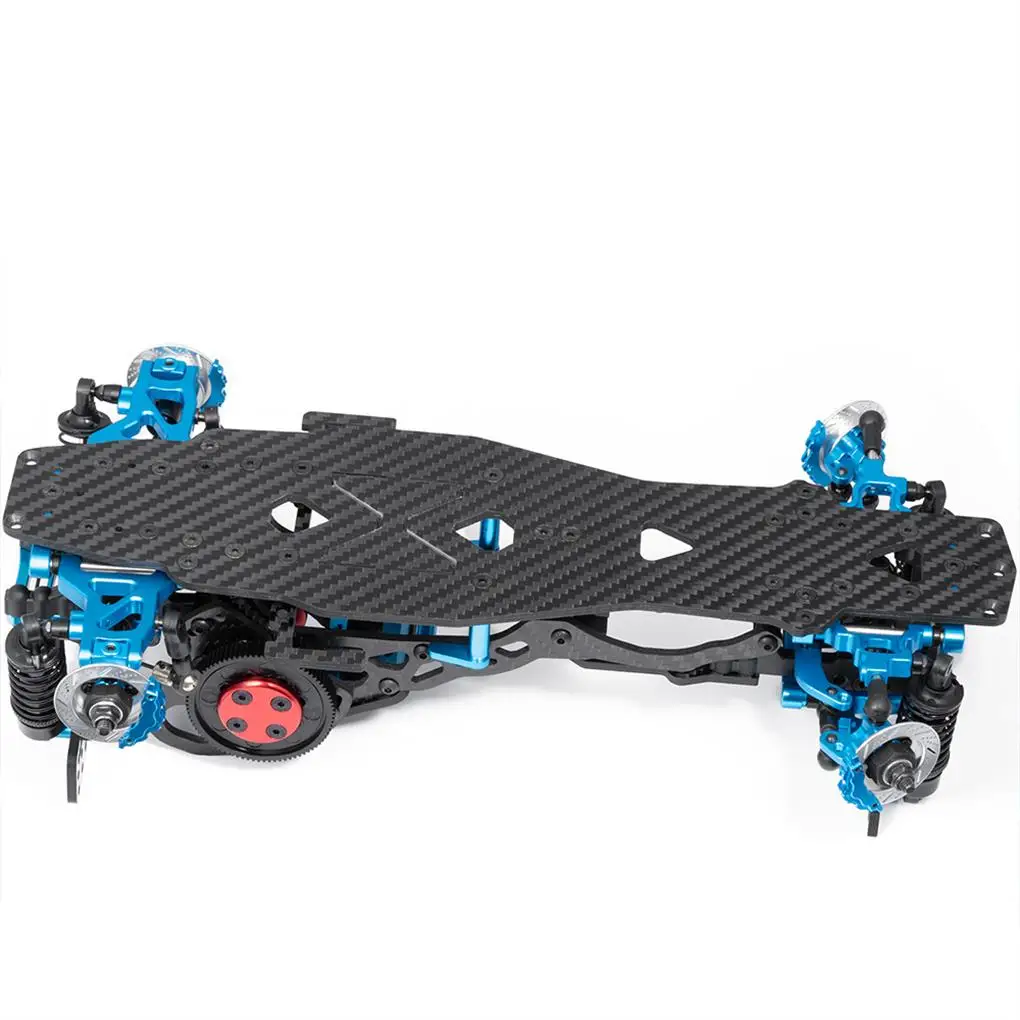 

Aluminum Alloy & Carbon Fiber & Plastic Wheels Shock Absorbers Frame Chassis Kit for Sakura D5 MR 1/10 RC Drift Car Parts