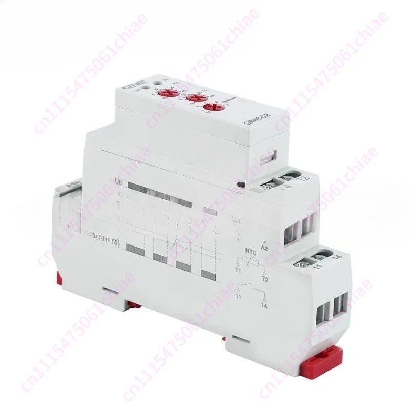 Dual mode temperature control relay high and low temperature monitoring with sensor 220V