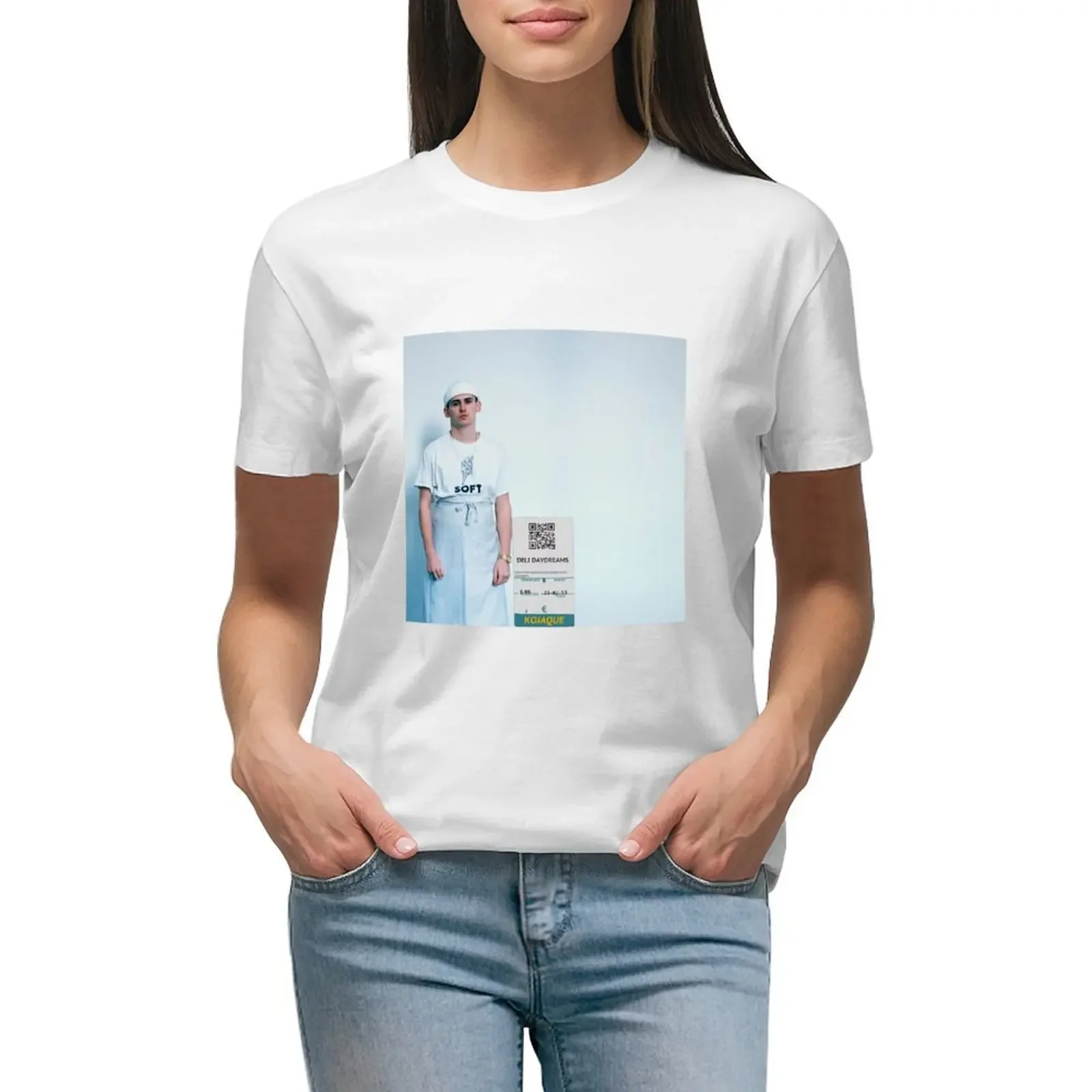 

Kojaque - Deli Daydreams Album Cover 2018 T-shirt Aesthetic clothing Female clothing shirts graphic tees tshirts woman