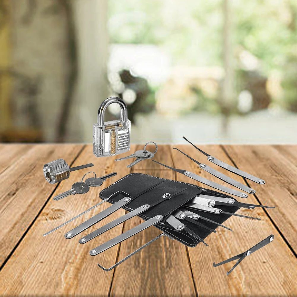 

Unlock Locks Practice Lock Pick Set Key Extractor Removing Hooks Hardware