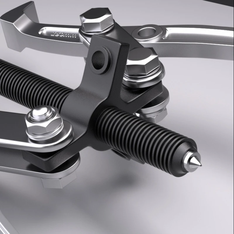 Durable Gear Puller 3/4/6 Inch Three-jaw Bearing Puller Tool Washing Pulley Gear Bearing Flywheel Removal 3 Reversible Jaws