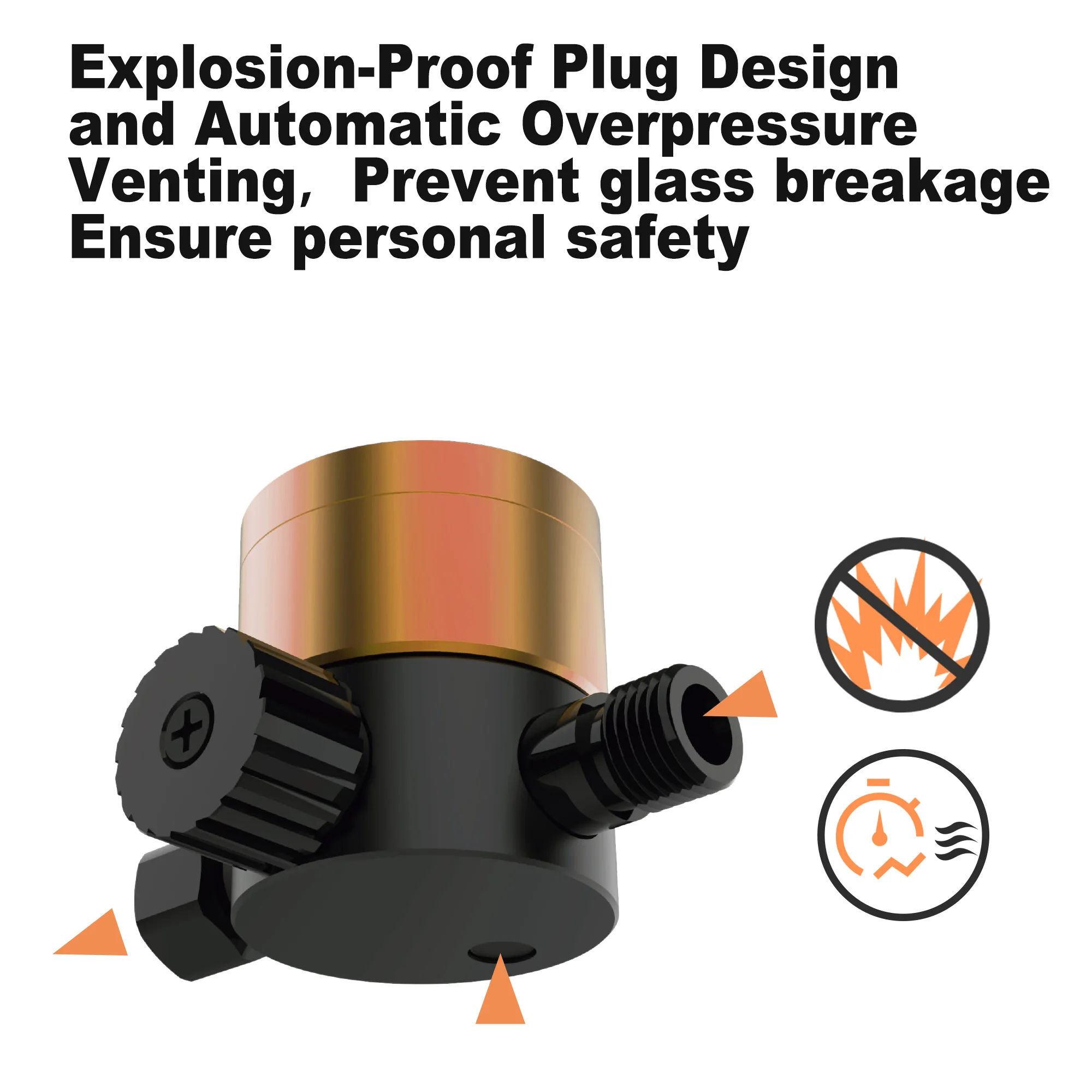 PORPHIS PRD-515 MP Spray Gun Automotive Spray Gun with Air Pressure Regulator Gauge Paint Gun for Base Coat Clear Coat Refinish