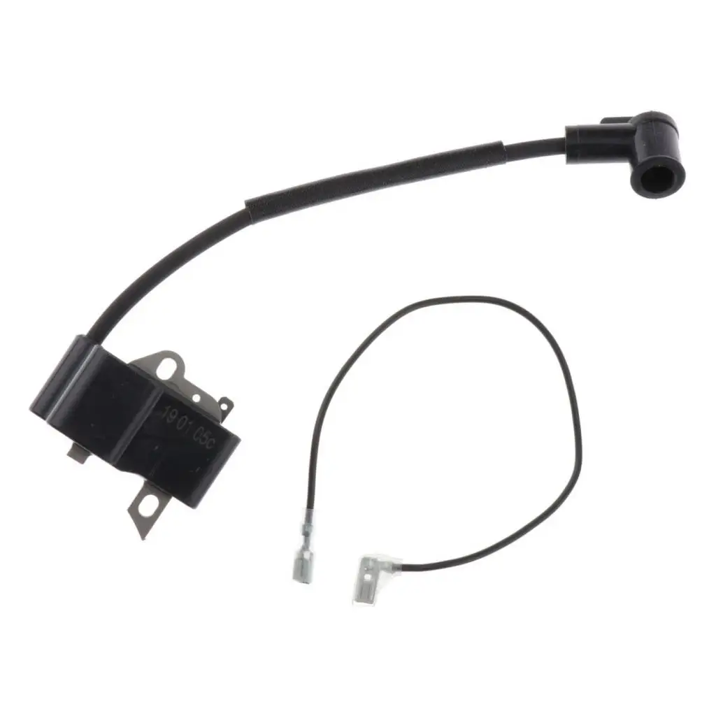 Premium Trimmer Ignition Coil String Grass Trimmer Accessory Black Coil for Compatible FS 75 HL 75 Replacement