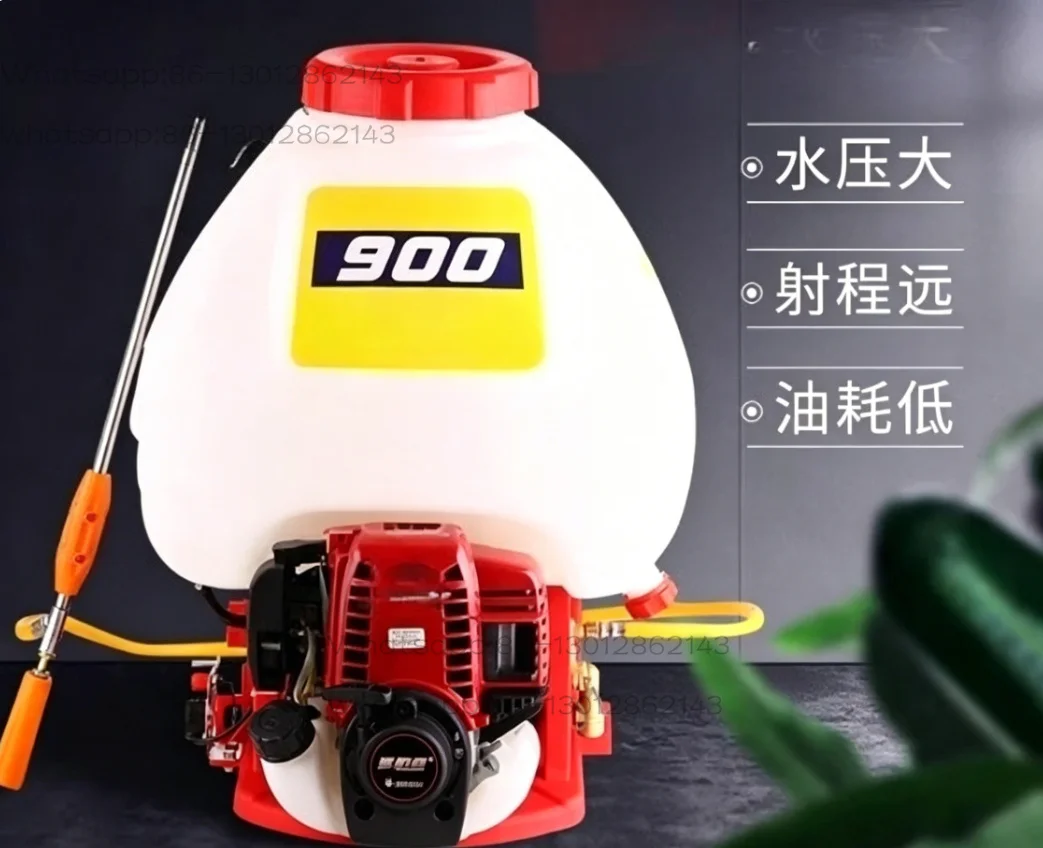 High-Configuration 4-Stroke 140F-900 Sprayer - 30L Square Thickened Pump, 30kg Water Capacity