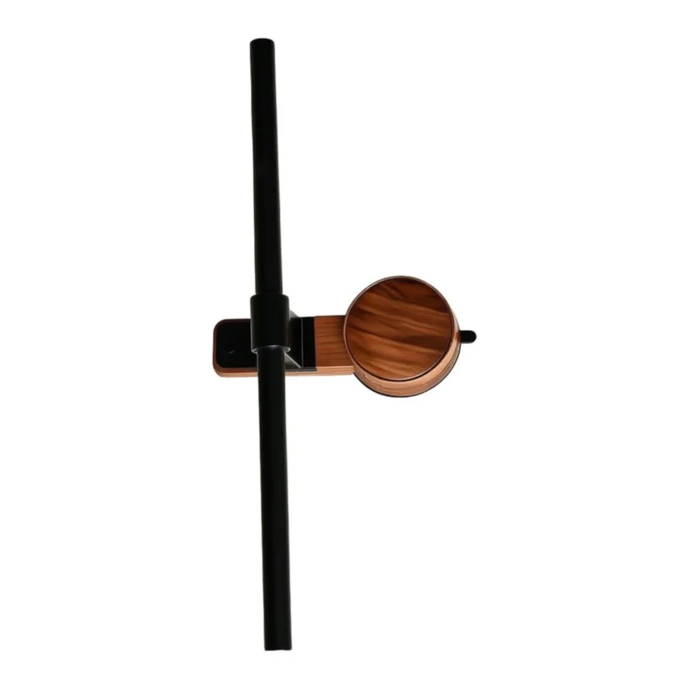 Metal Suction Towel Bar Built for Humid Environments with Elevated Hanging Position to Prevent Moisture for contact