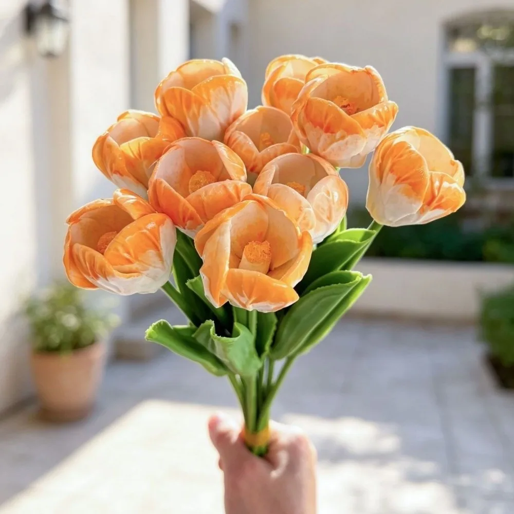 3pcs Gifts Ceramic Flower Bee Water Feeder Garden Decoration DIY Bee Butterfly Bath Artificial Flower Insect Drinking Cup Porch