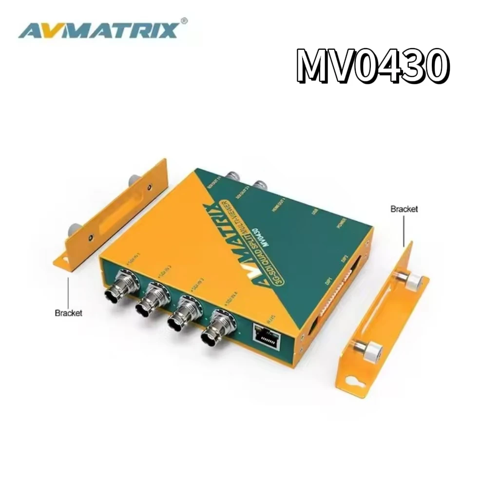 AVmatrix MV0430 3G-SDI Scaling Converter Multiviewer for SDI Monitor 4 channel SDI multiviewer scaler Signal Converter