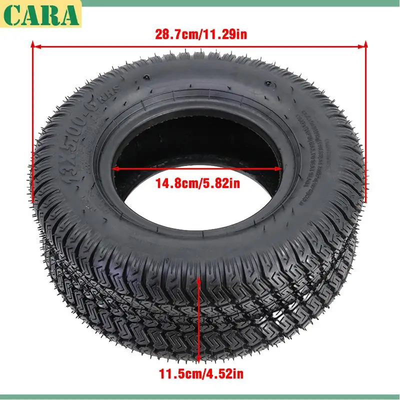 جزازات العشب مناسبة لدراجات الشاطئ عربات الذهاب 13X5.00-6 الإطارات المفرغة