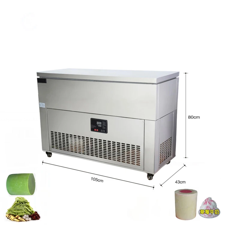 Bevriezing ijsblokjesmachine Ronde sneeuw ijsblok vriezer machines