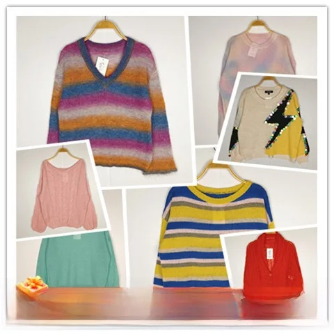 

Ретро винтажный дизайн, тонкий, легкий, свободный женский свитер, мягкий, удобный, мутон, для волос, Tead, для поездок на работу, Long Sve