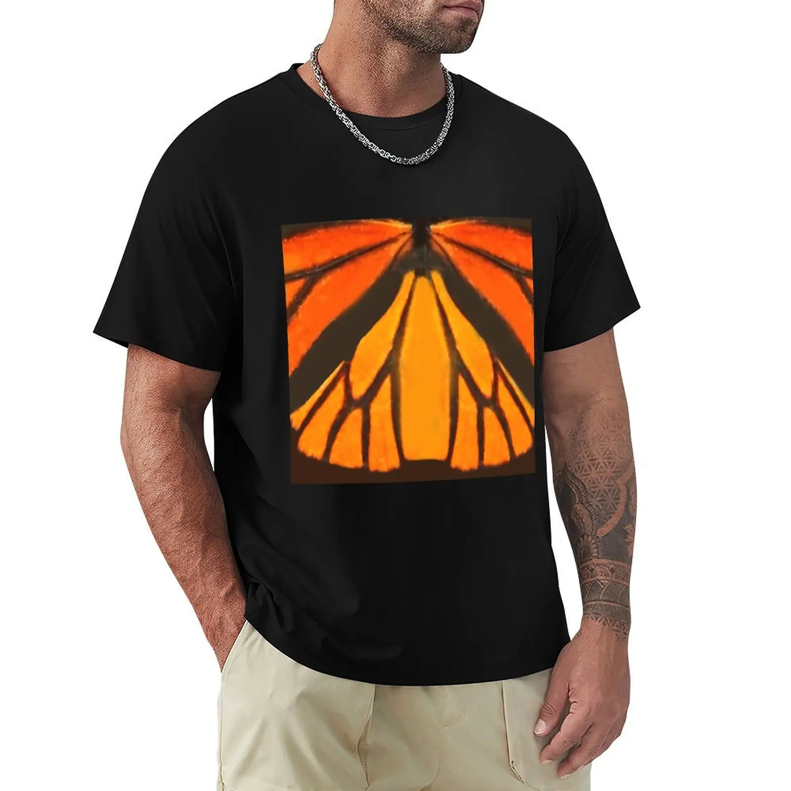 

Monarchy T-Shirt Basic Crew Neck Short Sleeve Top