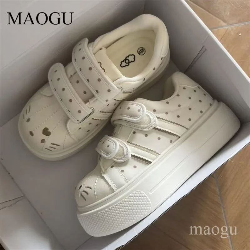 Damen Niedliche Casual Sneakers Cartoon Leichte Vulkanisierte Schuhe Damen Trendige Lolita Schuhe Frühling Herbst Schule Alltagsschuhe