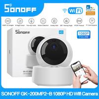 SONOFF GK-200MP2-B Mini WiFi IP Camera 1080P HD Indoor Wireless Security Camera Night Vision Monitor CCTV Surveillance Cameras