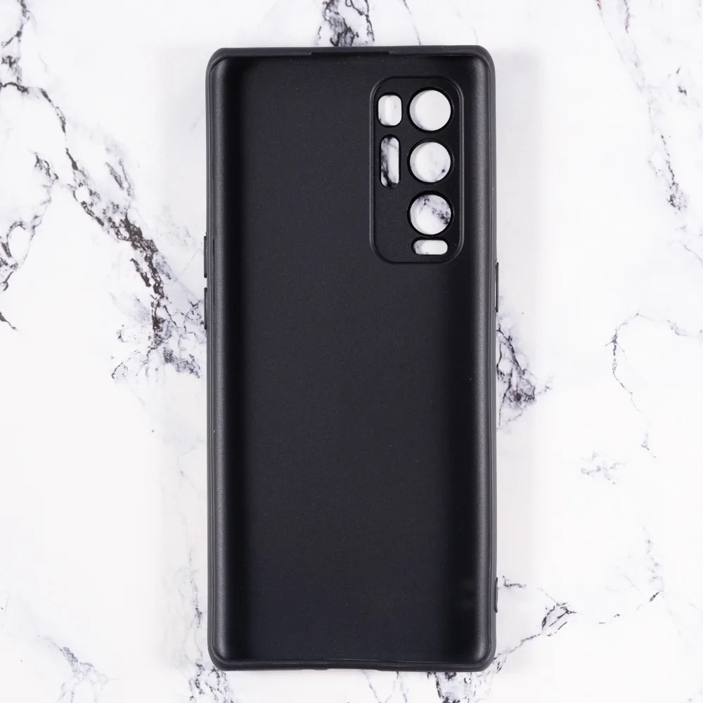 Phone Funda OPPO Find X3 Neo Case 6.55 Inch Black Finger Ring Soft Silicon Coque for OPPO Reno 5 Pro Plus 5G Cover