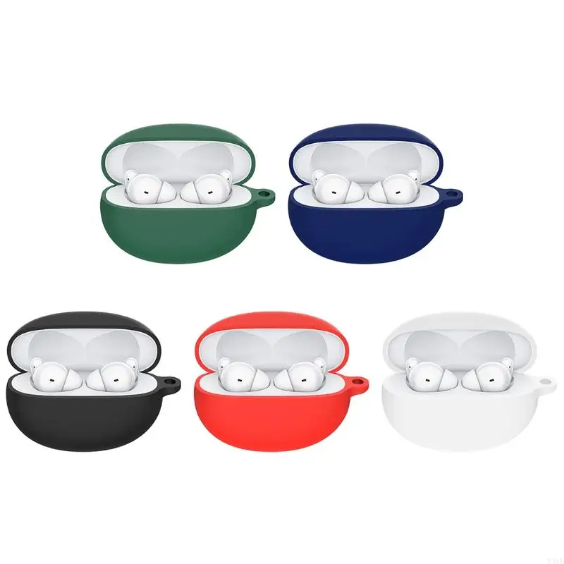 Y4ue bảo vệ silicone cho vỏ bọc da mềm cho enco miễn phí 2 nghe