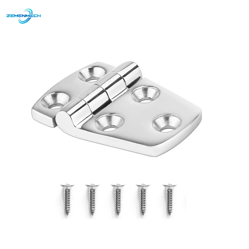 316 Stainless Steel Heavy Duty Marine Grade Cast Boat Caravan RV Deck Cabinet Drawer Flush Door Strap Butt Hinge Marine Hardware