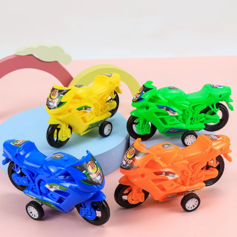 Leuke kinderen speelgoed simulatie motor model auto trek motorfiets traagheid gegoten voertuig jongen speelgoed voor kinderen vakantie cadeau