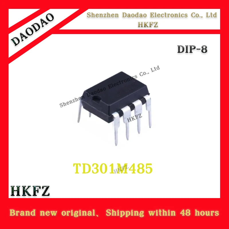 

TD301M485 DIP-8 Single-channel high-speed RS485 isolated transceiver module new original