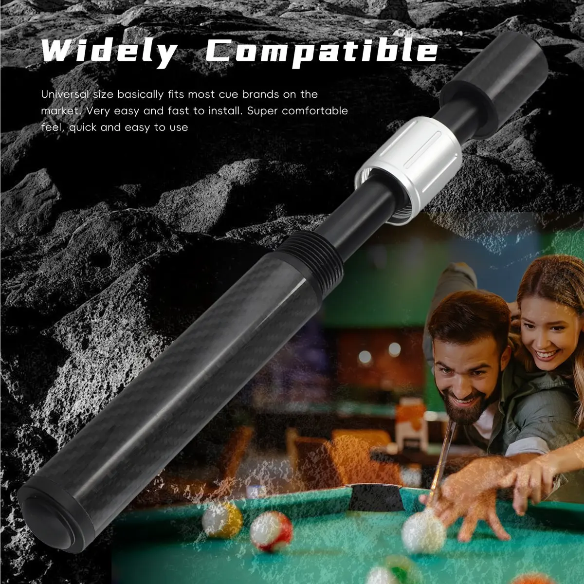 

Удлинитель для бильярдного кия T22C, телескопический, регулируемый, для игры на открытом воздухе, для MEZZ