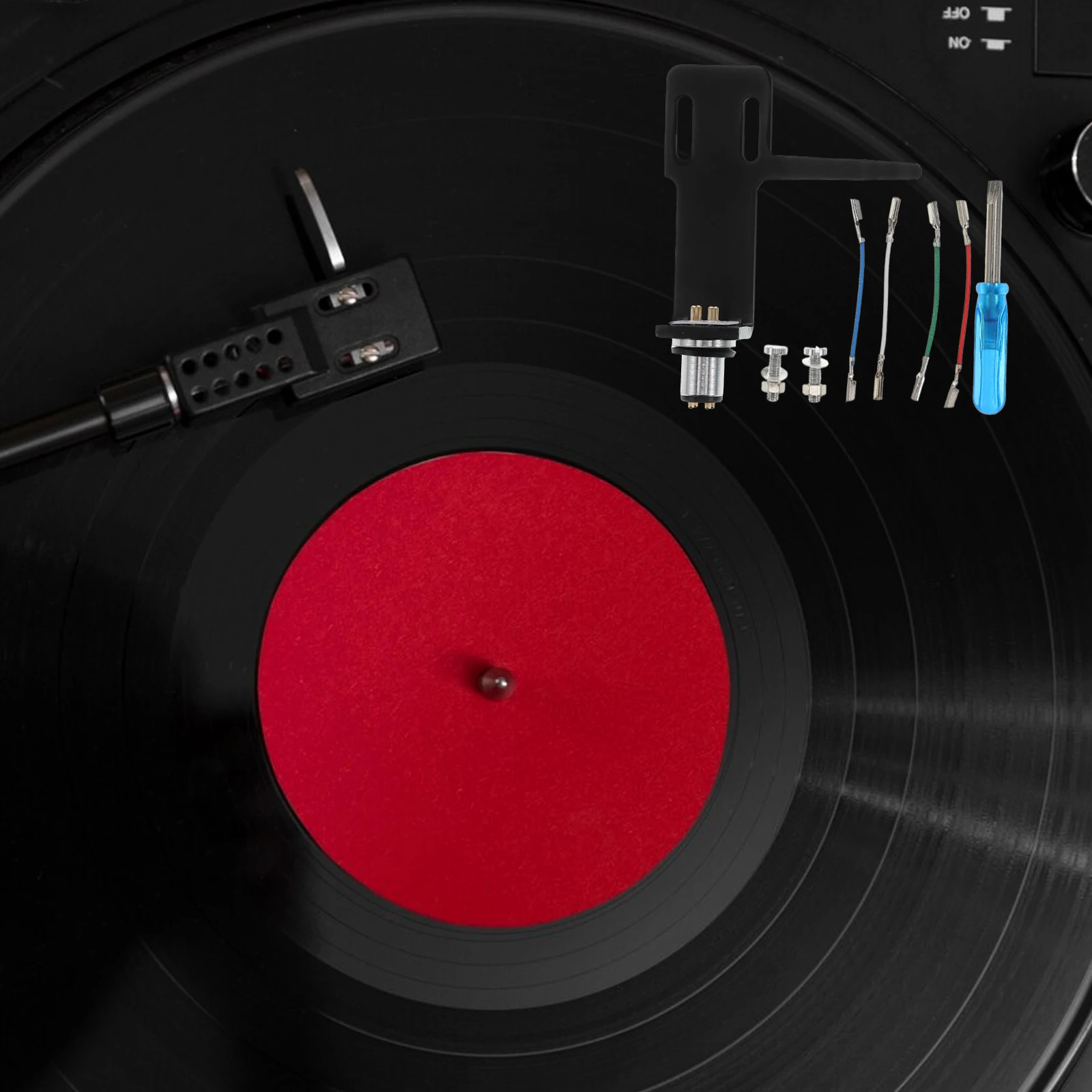 

1pcs Replacement Headshell For Sturdy Universal Fit High-Fidelity Audio Turntable Accessory Repair Part Dj Equipment