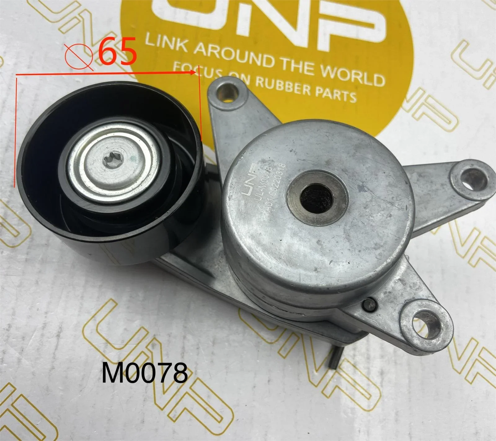 

2528104600 25281-04600 Шкив натяжителя ремня для HYUNDAI Accent i30 i20 i10 HB20 Creta KIA Rio Ceed Picanto Stonic 1,0 1,2 1,4