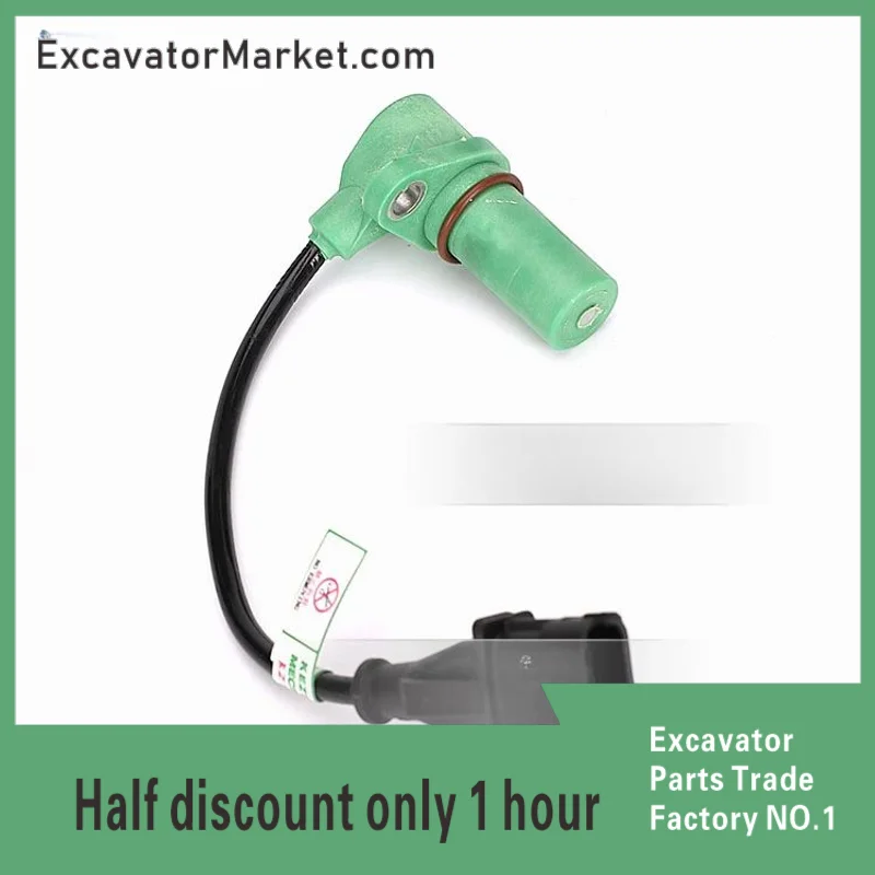 Excavator Accessories speed sensor SK130-8/140/200/250/135 engine D04FR flywheel housing