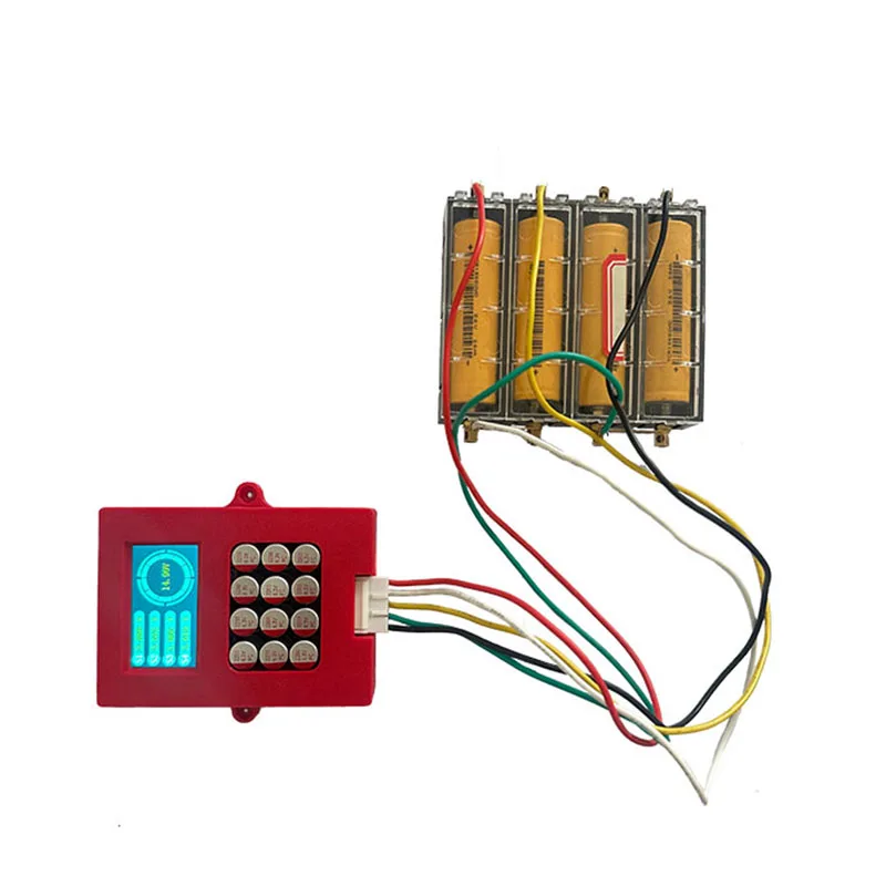 Imagem -04 - Heltecbms Lifepo4 Testador de Tensão da Bateria 4s 5a Equalizador de Transferência de Energia 4s Balanceador Ativo com Display de Tensão Tft Lipo