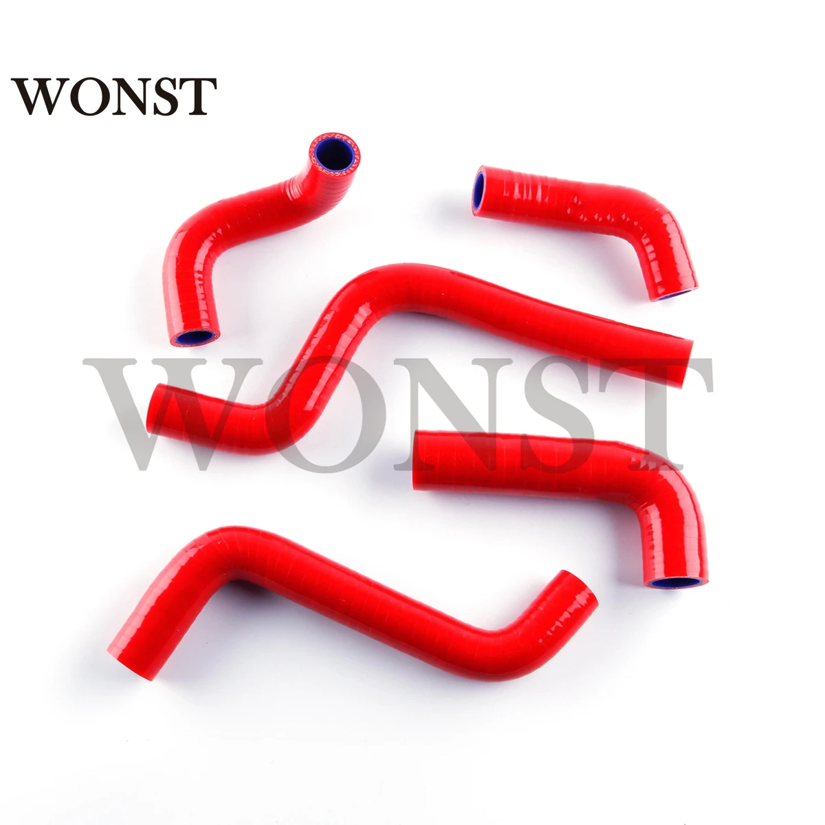 For 1989 1990 1991 1992 1993 1994 1995 1996 1997 KAWASAKI NINJA ZX-6R ZX600 Motorcycle Silicone Radiator Hose Pipe Tube Kit